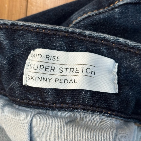 Lane Bryant Midrise Super Stretch Skinny Pedal 5-pocket Denim Jeans Plus size 24 - Picture 6 of 10